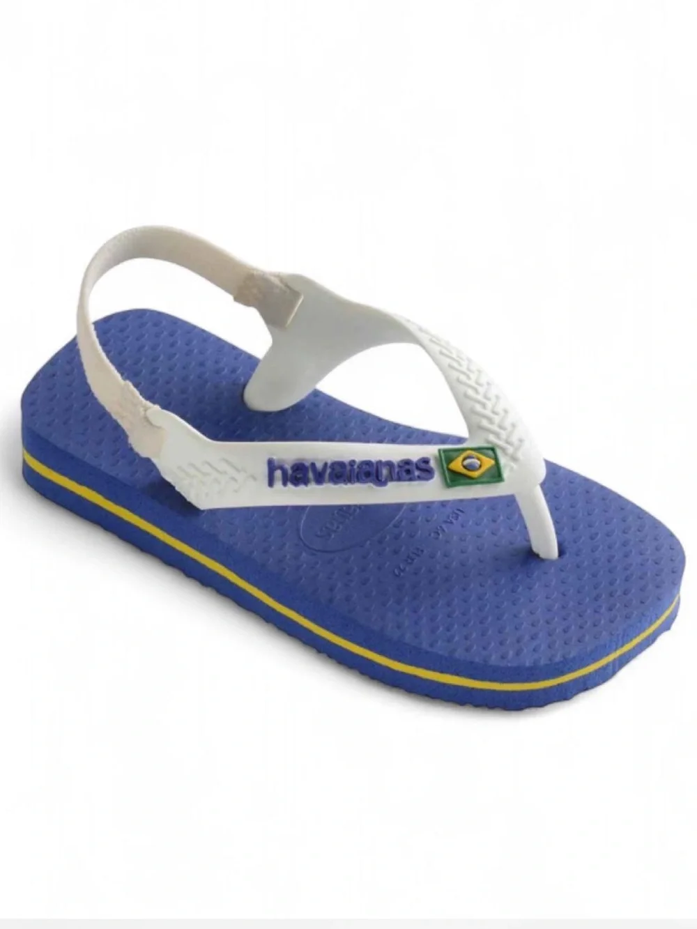 Havaianas Kids Blue and White Flip Flops